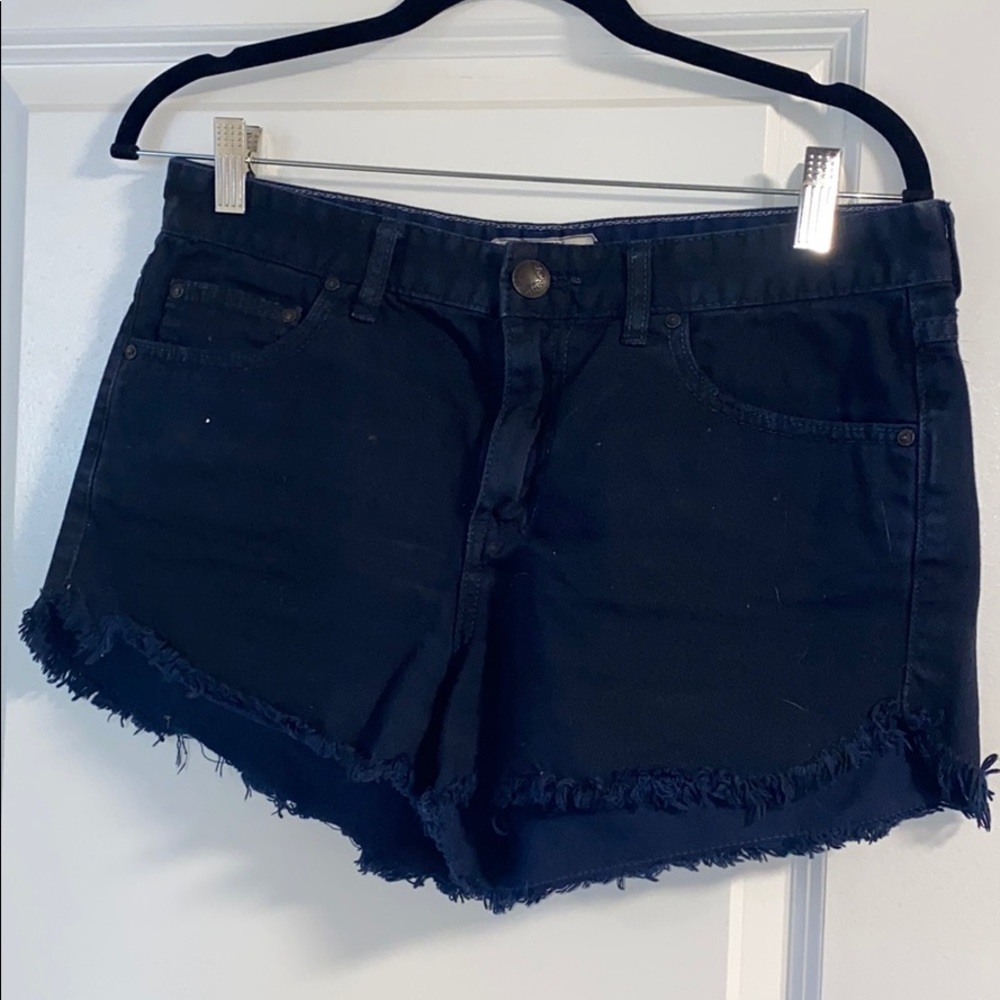 Free people navy shorts